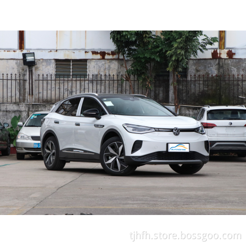 Volkswagen Id.4 Crozz New Energy Car 450km 600Km Long Range 5 Seat SUV High Speed EV Car